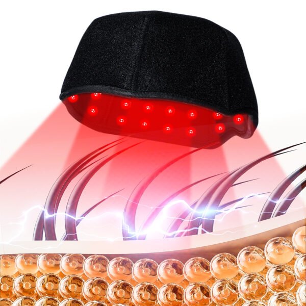 Portable Hair Pro 660nm 850nm Red Light Therapy Hair Growth Hat Hair Regrowth Laser Growth Laser Cap for Home Use