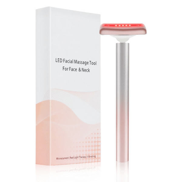 Professional EMS Multifunction Electric Eyes Beauty Massage Firming Device Red Light Therapy Facial Microcurrent Eye Massager