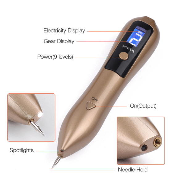 Laser Plasma Pen Freckle Mole Dark Spot Wart Skin Tag and Tattoo Remover Professional Beauty Salon Tool