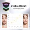 New Manufacturer LED Facial Mask 3D Red Light Therapy Face 460nm 630nm 520nm 850nm Red Light Therapy Mask