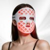 1 Breathable Hollow Out 7 Color LED Mask 5D Flexible Fit with Remote for Face All Skin Types