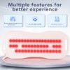 Heated Red Light Waist Belt Portable Pain Relief for Back Abdomen Neck &amp Cramps