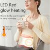 Heated Red Light Waist Belt Portable Pain Relief for Back Abdomen Neck &amp Cramps