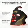 Home-use Near Infrared LED Red Light Therapy Face Mask with Built-in Battery