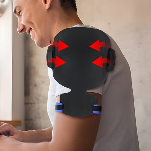 Rechargeable Handheld 660nm 850nm Infrared Heating Elbow Pads Shoulder amp amp Knee Brace Pain Relief Red Light Therapy Massager