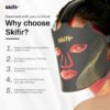 Home-use Near Infrared LED Red Light Therapy Face Mask with Built-in Battery