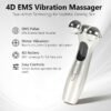 Portable Handheld 4D Microcurrent Roller Massager V Line Lifting Wrinkle Reduction Beauty Tool for Face Eyes and Body