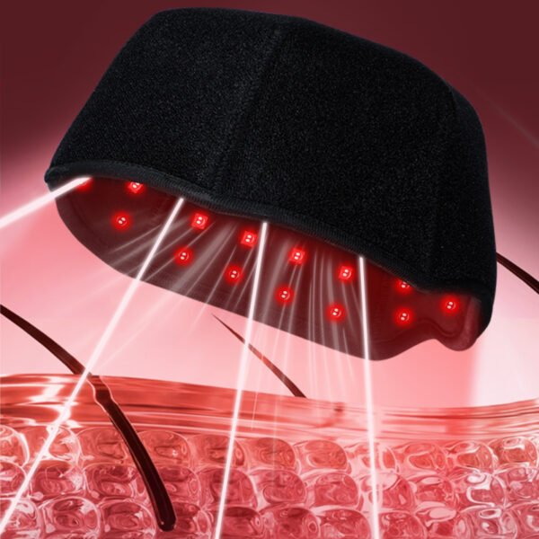 Portable Hair Pro 660nm 850nm Red Light Therapy Hair Growth Hat Hair Regrowth Laser Growth Laser Cap for Home Use