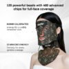 New Design 8 Colors Anti Acne Wrinkle Removal Infrared LED Face Mask Photon Therapy Rechargeable LED Facial Mask with Neck