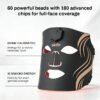 Wireless LED Face Mask Red Blue Light Photon Therapy for Skin Rejuvenation at Home​