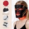Wireless LED Face Mask Red Blue Light Photon Therapy for Skin Rejuvenation at Home​