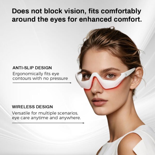 EMS Microcurrent & Red-Light Therapy Massager Eye Beauty Dark Circle Reduction Rehabilitation Equipment