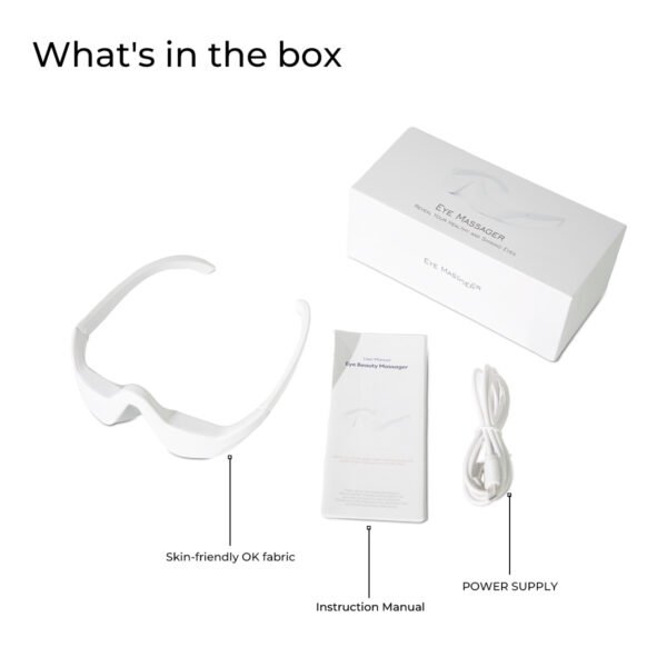 EMS Microcurrent & Red-Light Therapy Massager Eye Beauty Dark Circle Reduction Rehabilitation Equipment