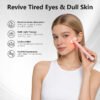 Multi-Function Electric Eye Care Device – LED Light & Vibration for Skin Refreshing