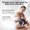 Rechargeable Handheld 660nm 850nm Infrared Heating Elbow Pads Shoulder amp amp Knee Brace Pain Relief Red Light Therapy Massager