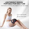 Rechargeable Handheld 660nm 850nm Infrared Heating Elbow Pads Shoulder amp amp Knee Brace Pain Relief Red Light Therapy Massager