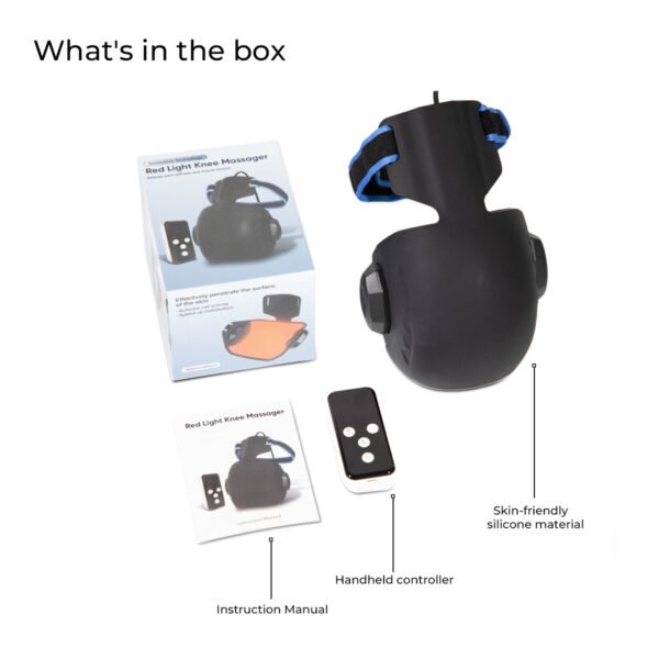 Rechargeable Handheld 660nm 850nm Infrared Heating Elbow Pads Shoulder amp amp Knee Brace Pain Relief Red Light Therapy Massager