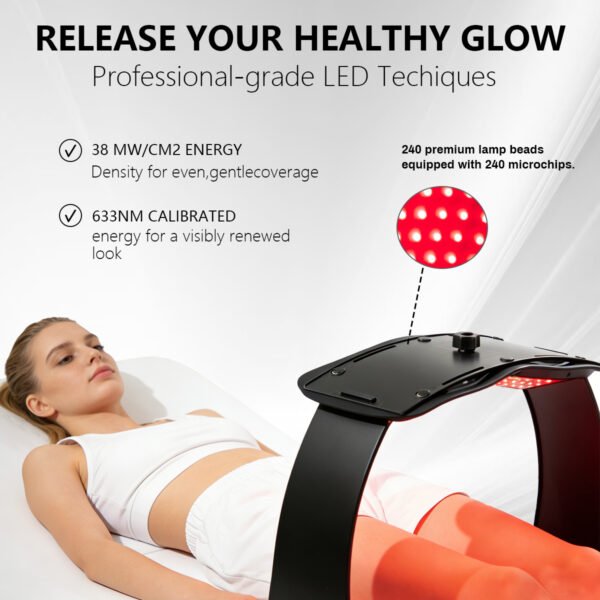 630nm 850nm Infrared Light Therapy PDT Machine LED Red Light Therapy Belt with 5 Colors Model