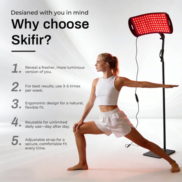 630nm 850nm Infrared Light Therapy PDT Machine LED Red Light Therapy Belt with 5 Colors Model