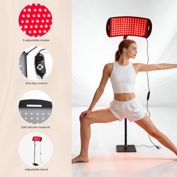 630nm 850nm Infrared Light Therapy PDT Machine LED Red Light Therapy Belt with 5 Colors Model