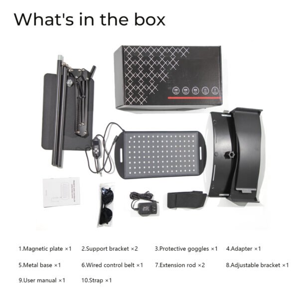 630nm 850nm Infrared Light Therapy PDT Machine LED Red Light Therapy Belt with 5 Colors Model