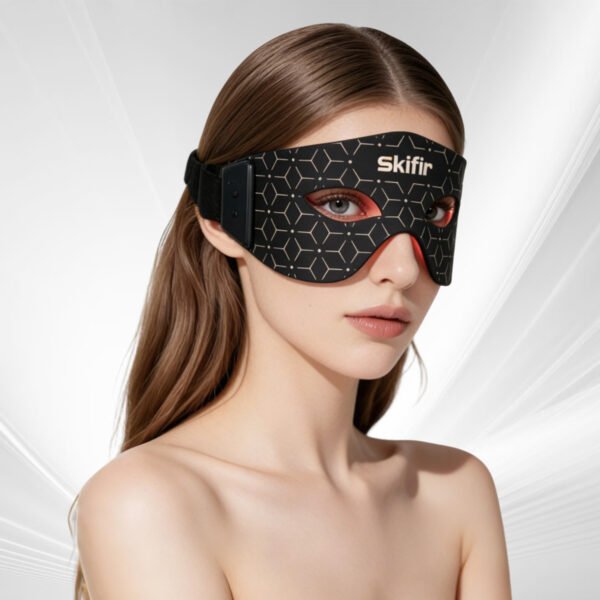 Hand Held LED Red amp Infrared Light Therapy Eye Mask Treat Eye Bags Reduce Wrinkles amp Improve Sleep Quality for Eye amp Face