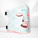 Portable LED Facial Mask 850nm Infrared Red Light Home Spa Anti Wrinkle Rejuvenation