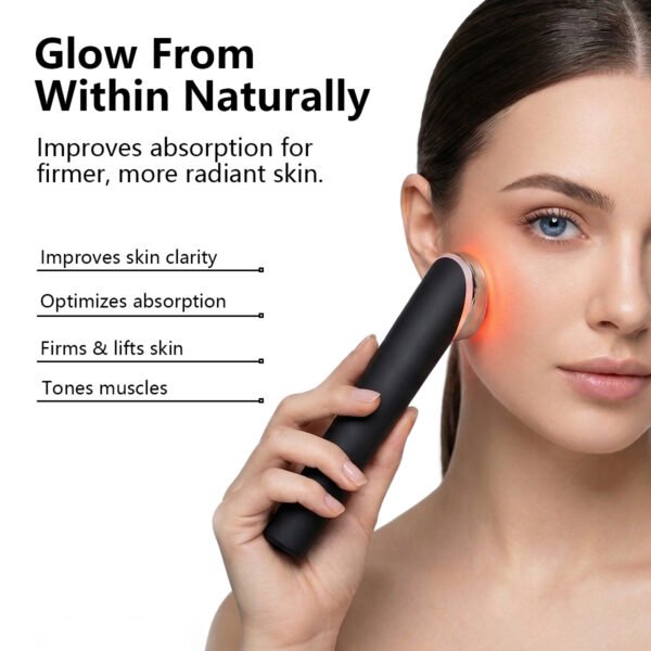 Portable Eye Care Wand – Color Light &amp Vibration Massage for Relaxation