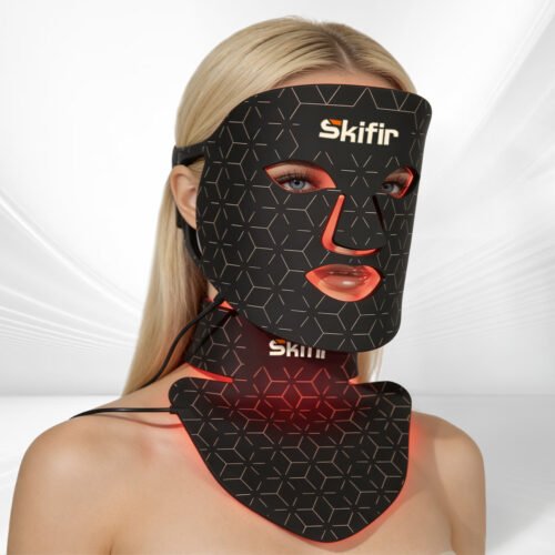 Portable Silicone LED Mask 240 LED 460 590 630 850nm Photon Therapy for Face