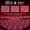 4-Color LED Red Light Therapy Neck Device Professional Skin Care Beauty Therapy for Neck