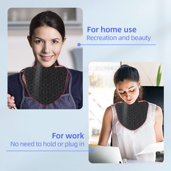 4-Color LED Red Light Therapy Neck Device Professional Skin Care Beauty Therapy for Neck