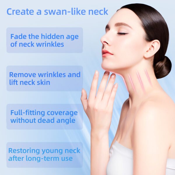 4-Color LED Red Light Therapy Neck Device Professional Skin Care Beauty Therapy for Neck