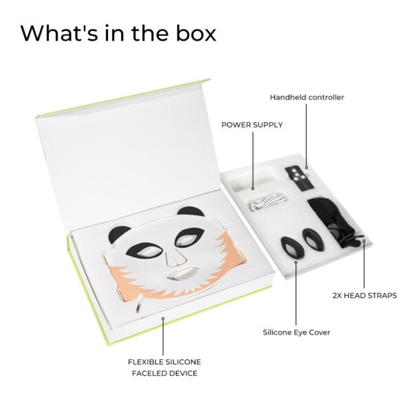 Silicone LED Mask Re NIR Ice Pack 4 Wave Pro Skin Care