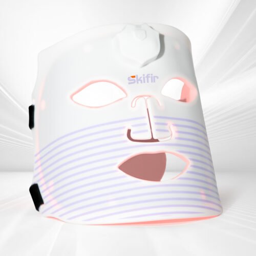 LED Silicone Mask 7 Color Facial Beauty Photon Anti Aging Repair Firming Skin Care