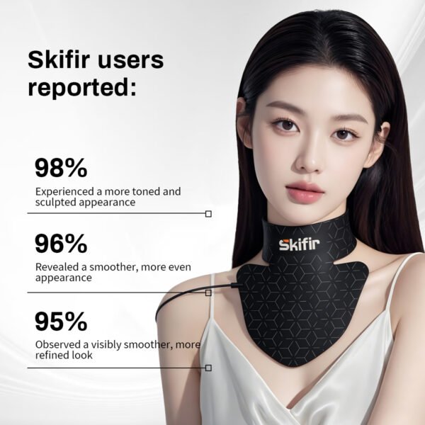 4-Color LED Red Light Therapy Neck Device Professional Skin Care Beauty Therapy for Neck