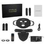 Portable Silicone LED Mask 240 LED 460 590 630 850nm Photon Therapy for Face