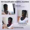 3 Portable Silicone LED Mask 240 LED 460 590 630 850nm Photon Therapy for Face