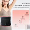 Red Light Therapy Waist Belt Versatile Massage Belt for Body Multiple Use