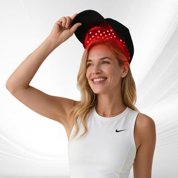 56-LED Hair Growth Cap | Red Blue Light Therapy Type-C Rechargeable