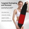 Red Light Therapy Waist Belt Versatile Massage Belt for Body Multiple Use
