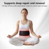 Red Light Therapy Waist Belt Versatile Massage Belt for Body Multiple Use