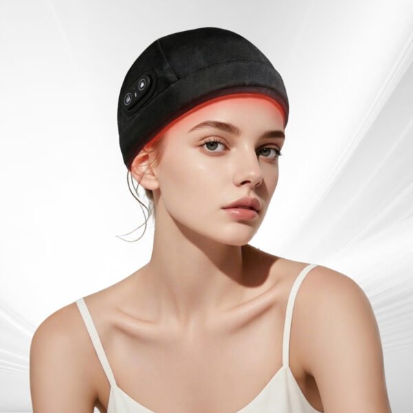 High-Tech Laser Hair Growth Cap Red Light Therapy for Thicker Darker Hair