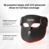 4D LED Mask Featuring 272 Chips for Advanced Skin Therapy and Brightening