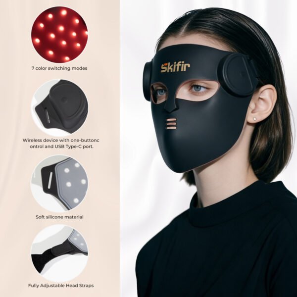 4D LED Mask Featuring 272 Chips for Advanced Skin Therapy and Brightening