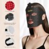 Handheld Silicone LED Mask Infrared Red Light Acne Removal Whitening