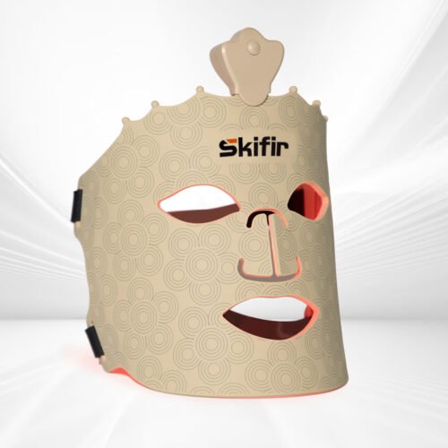 Handheld Silicone LED Mask Infrared Red Light Acne Removal Whitening