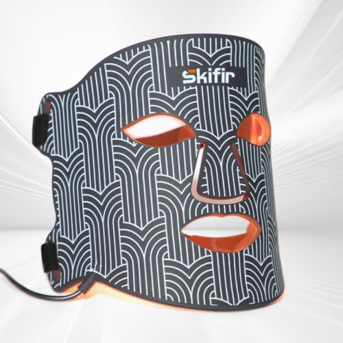 4 in 1 LED Mask 240 Chips Blue Red NIR Firming Glow Oil Soothe Rechargeable Silicone Home Skincare