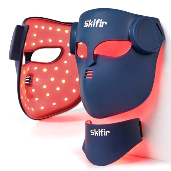 5D New Manufacturer LED Facial Mask 4D Red Light Therapy Face 460nm 630nm 520nm 850nm Red Light Therapy Mask